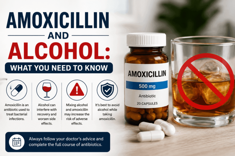 Amoxicillin and Alcohol