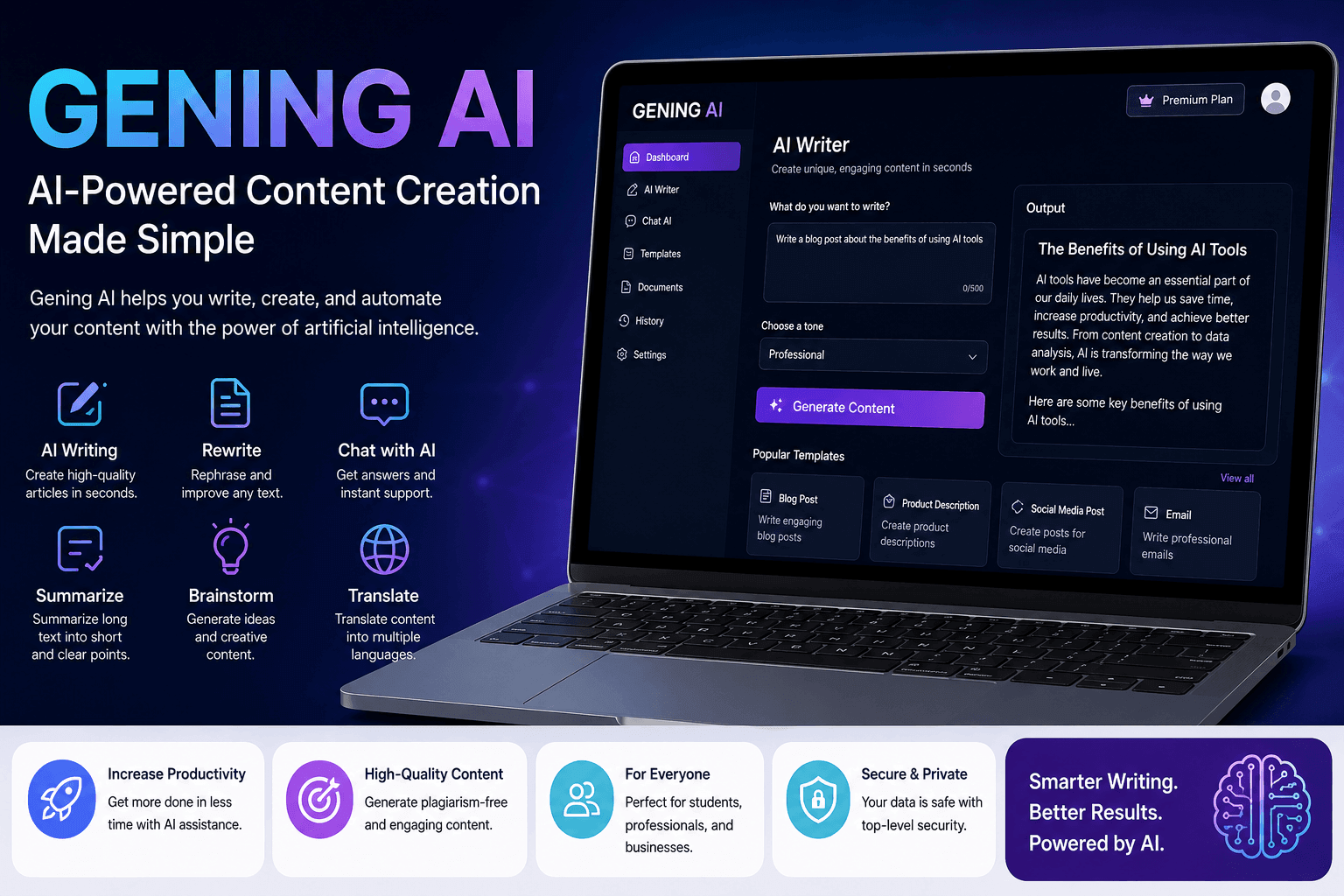 Advantages of Gening AIAdvantages of Gening AI